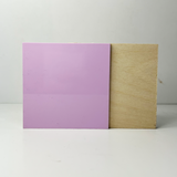 Purple Pastel Acrylic - Matte One Side