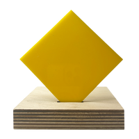 Recycled Acrylic (Yellow) - Nearly Opaque