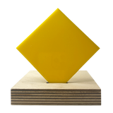 Recycled Acrylic (Yellow) - Nearly Opaque