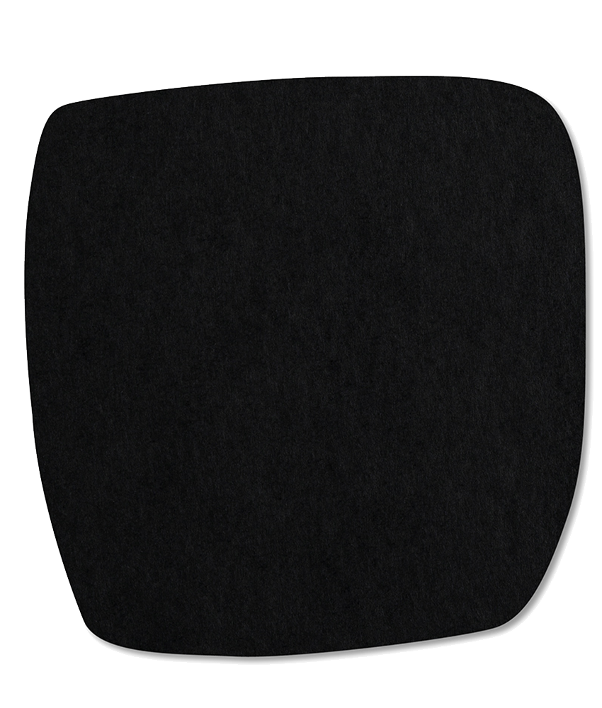 Recycled Black Solid QuickBoard (Chipboard)