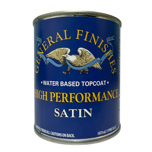 General Finishes High Performance Water Based Top Coat - Satin Finish