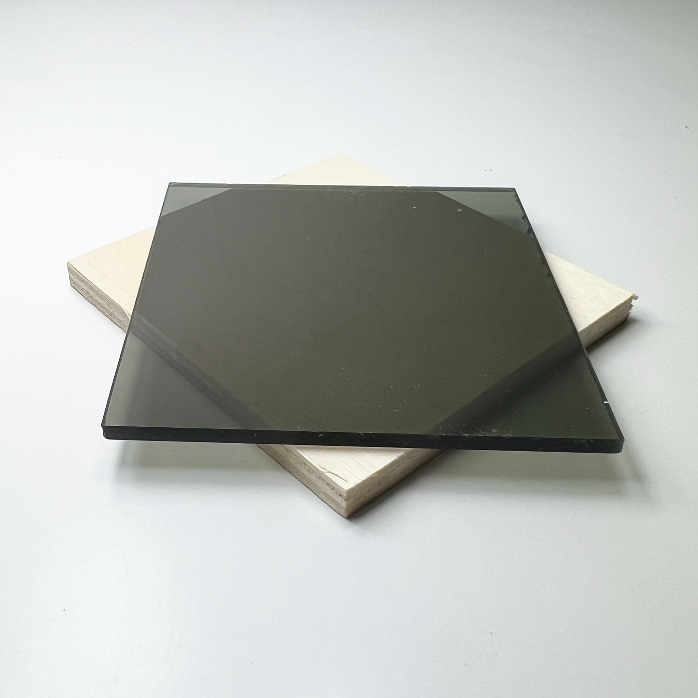 Smoky Gray Transparent Acrylic