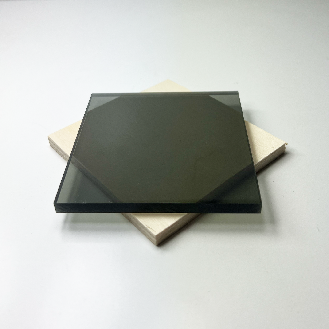 Smoky Gray Transparent Acrylic