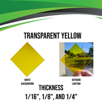 Yellow Transparent Acrylic