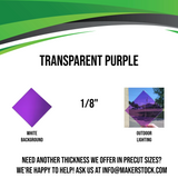Transparent Acrylic Custom Cut