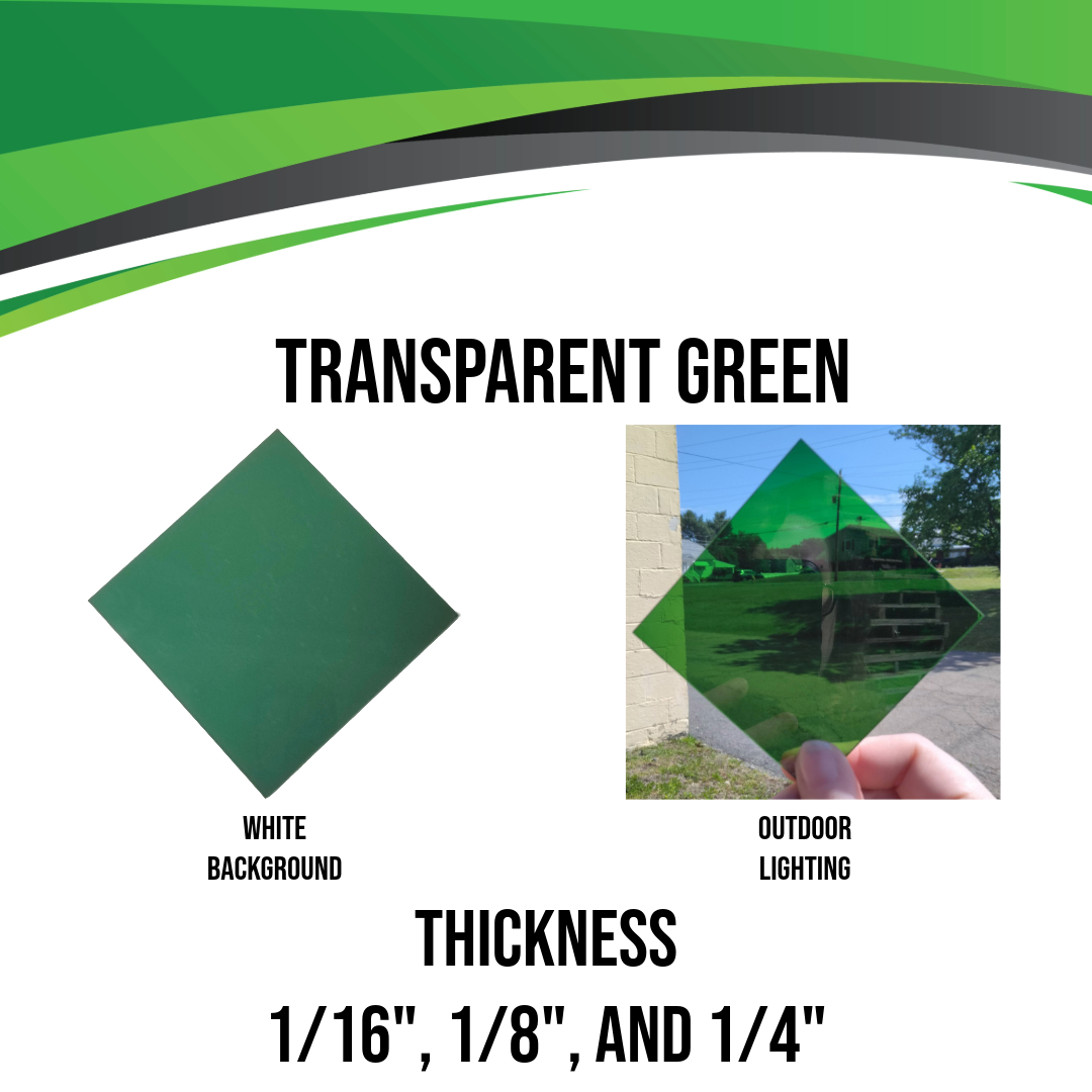 Green Transparent Acrylic