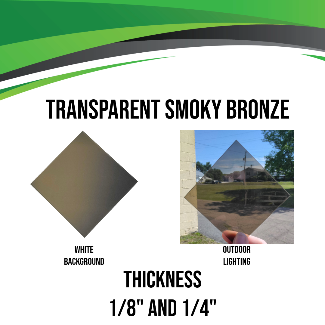 Smoky Bronze Transparent Acrylic