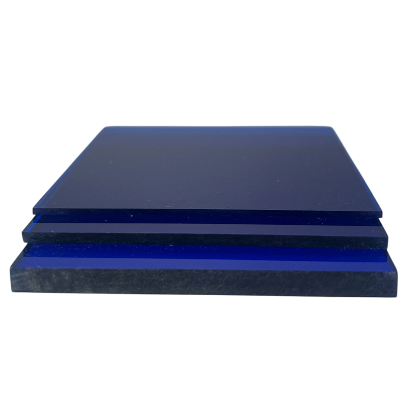 Dark Blue Transparent Acrylic