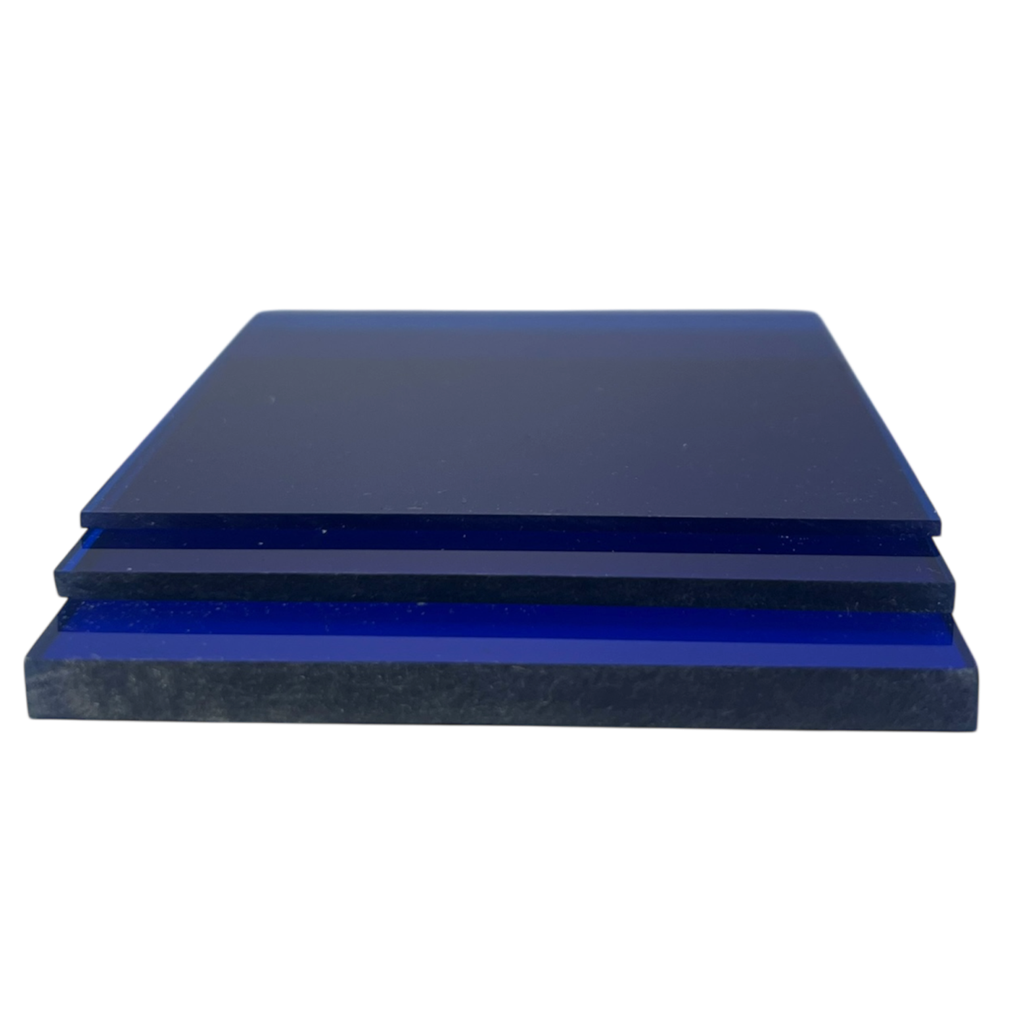 Dark Blue Transparent Acrylic