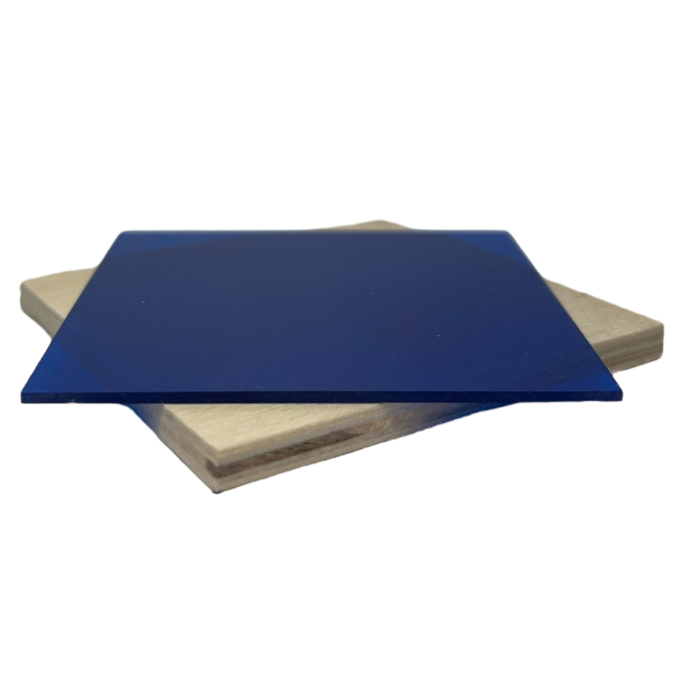 Dark Blue Transparent Acrylic