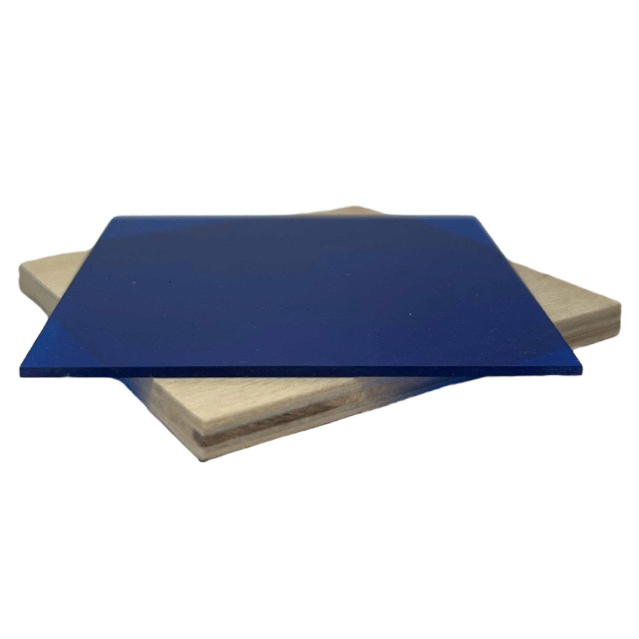 Dark Blue Transparent Acrylic