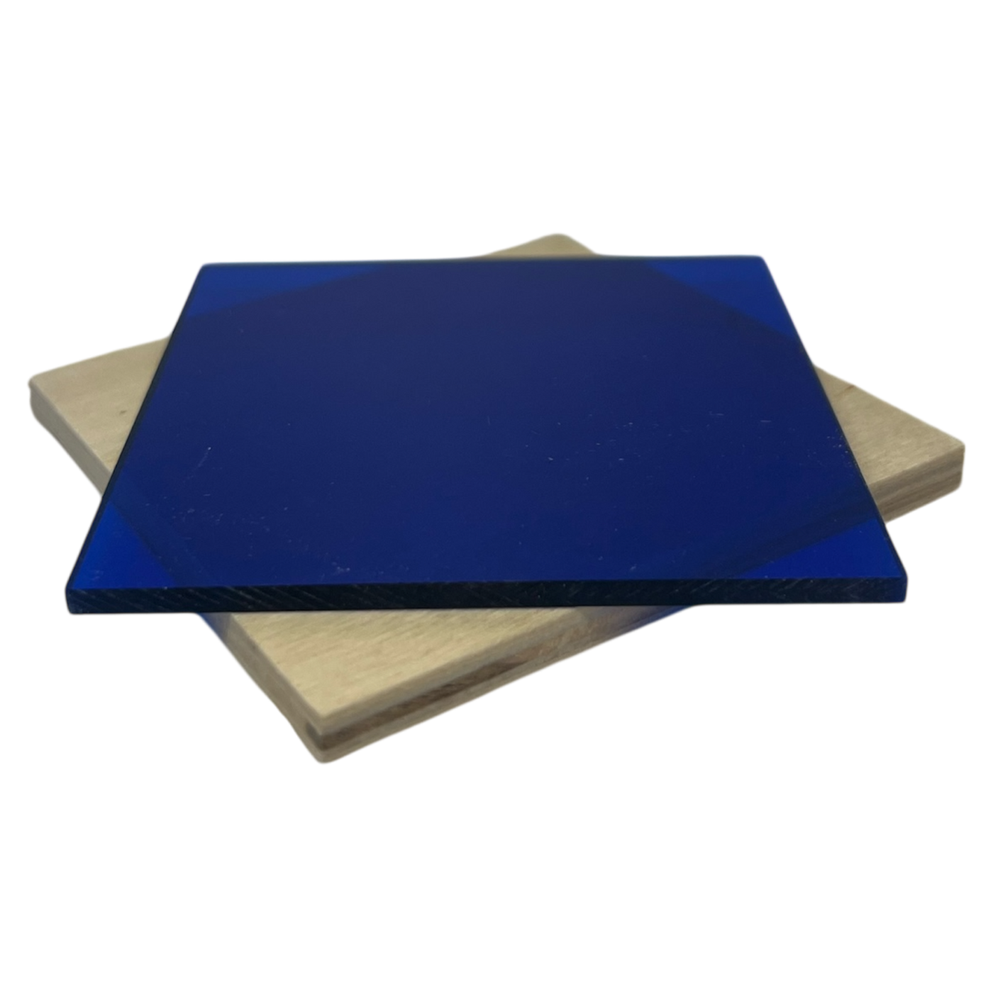 Dark Blue Transparent Acrylic