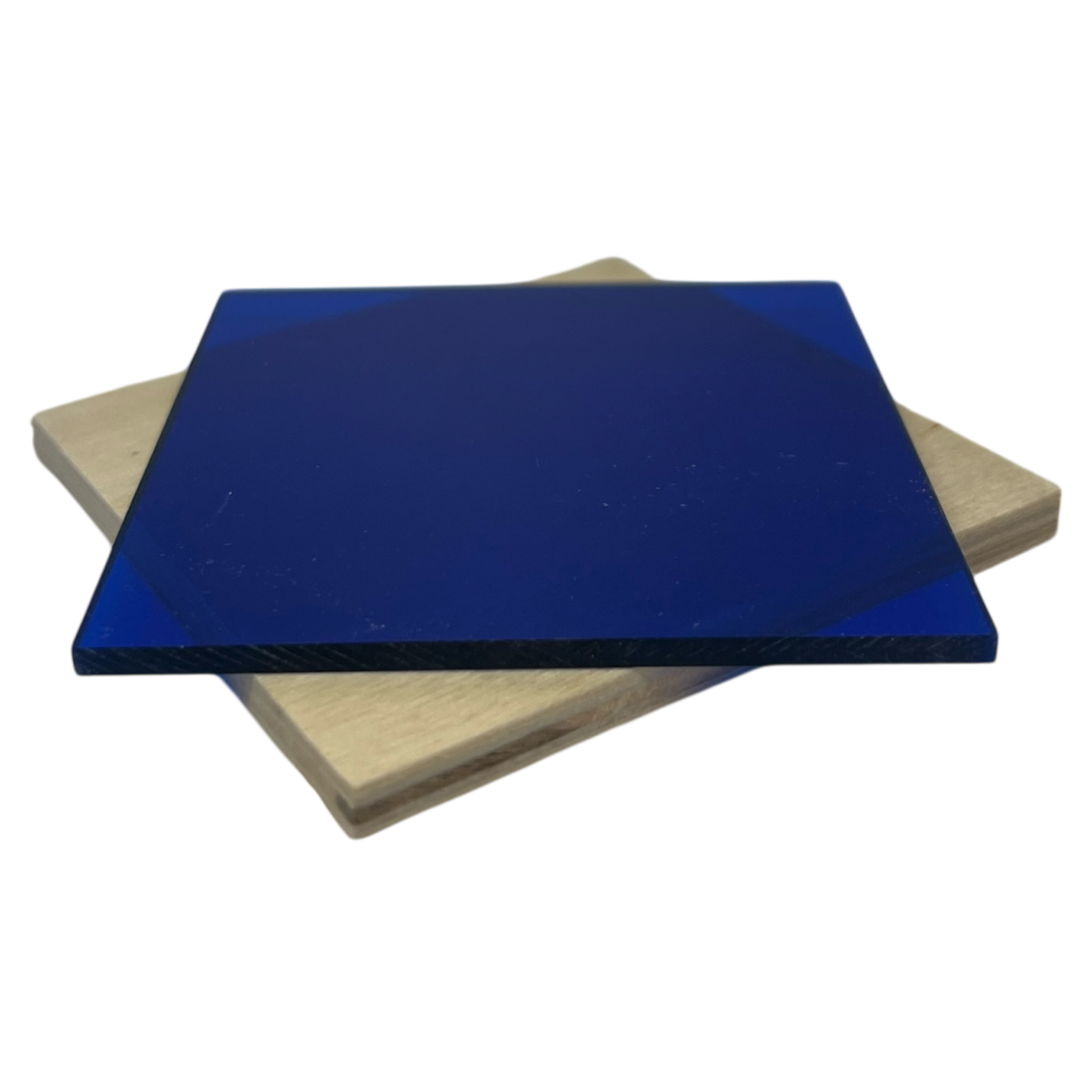 Dark Blue Transparent Acrylic