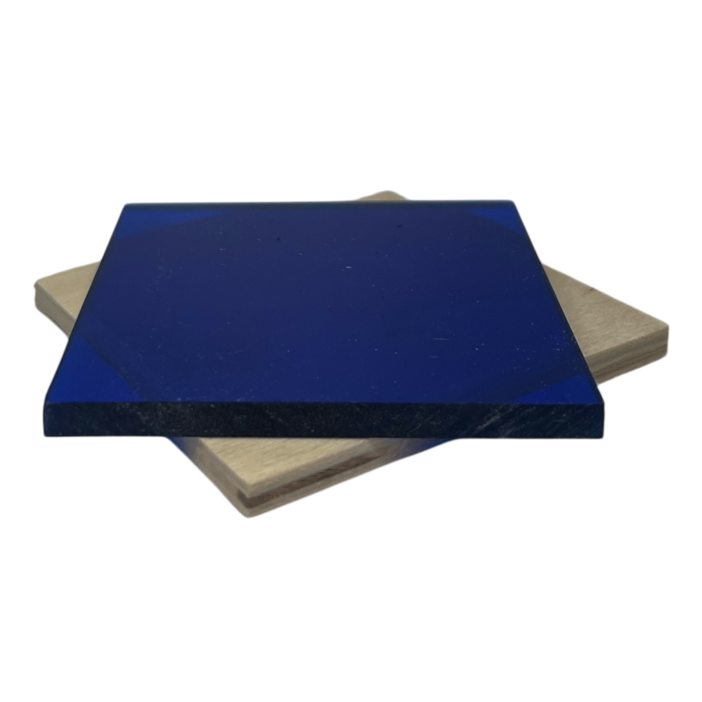 Dark Blue Transparent Acrylic