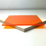 Orange Transparent Acrylic