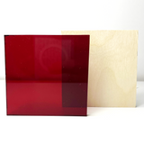 Red Transparent Acrylic