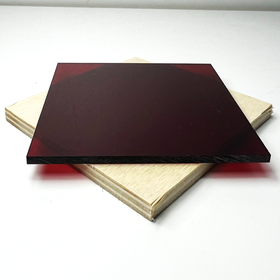 Red Transparent Acrylic