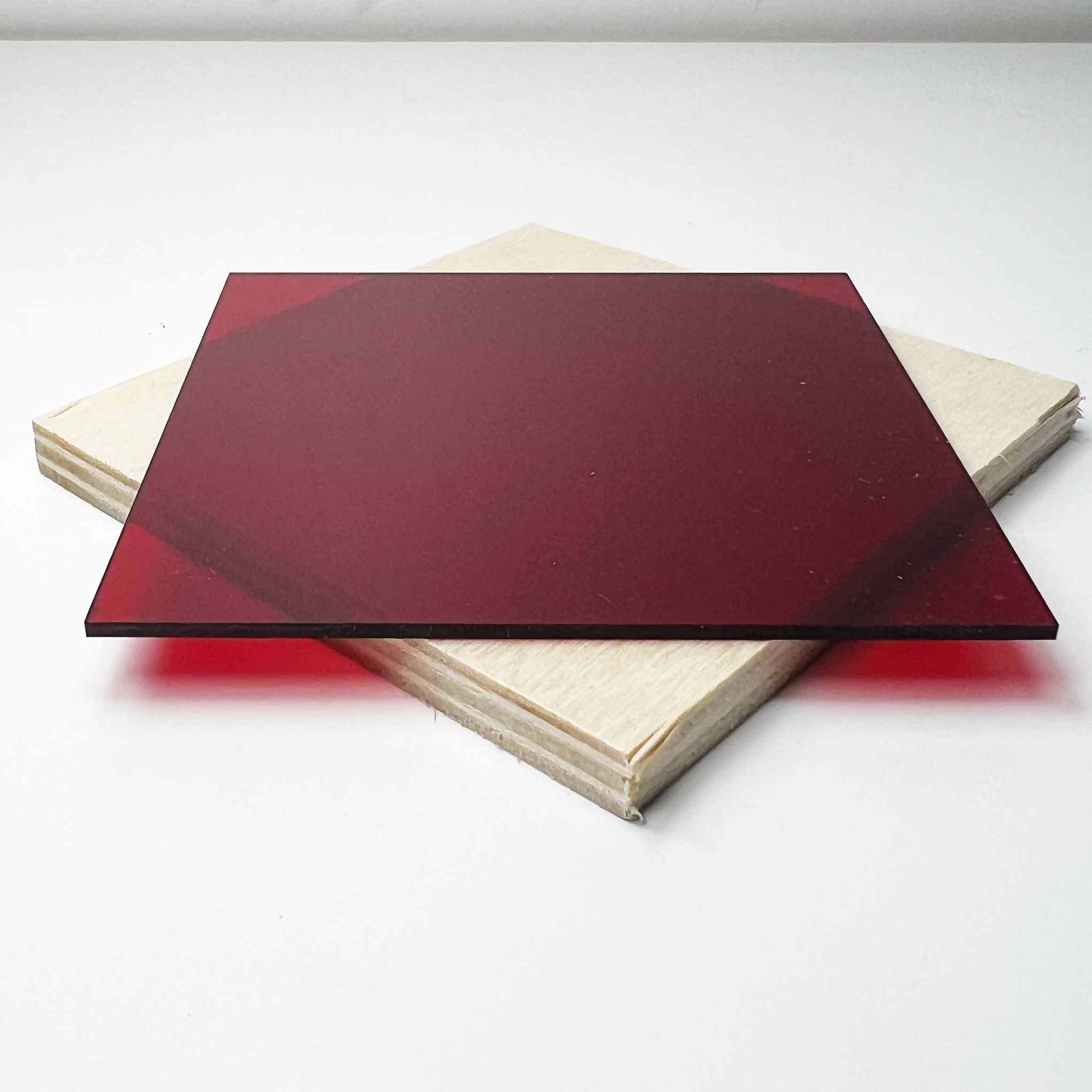 Red Transparent Acrylic