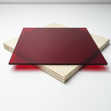 Red Transparent Acrylic