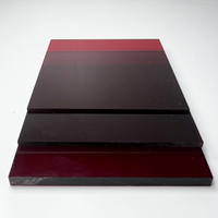 Red Transparent Acrylic