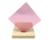 Transparent pink acrylic