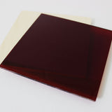 Red Transparent Acrylic