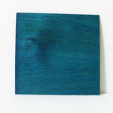 Turquoise Blue Dyed Birch Veneer