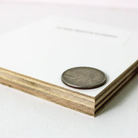 White MakerPly Eucalyptus Plywood - 1/4" - 3/4"