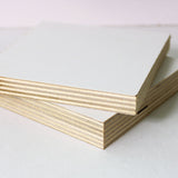 White Melamine Faced Baltic Birch Plywood  - 1/4" - 3/4"