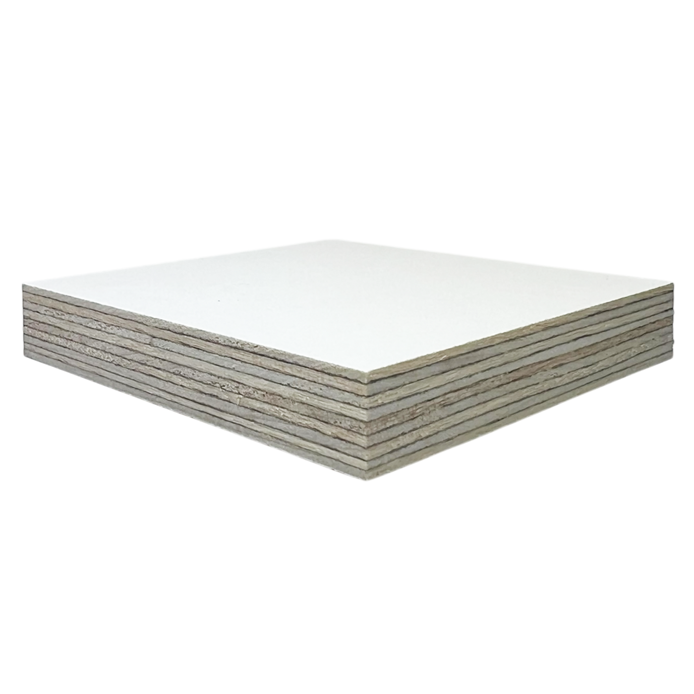White Melamine Faced Baltic Birch Plywood - 1/2" - 3/4"
