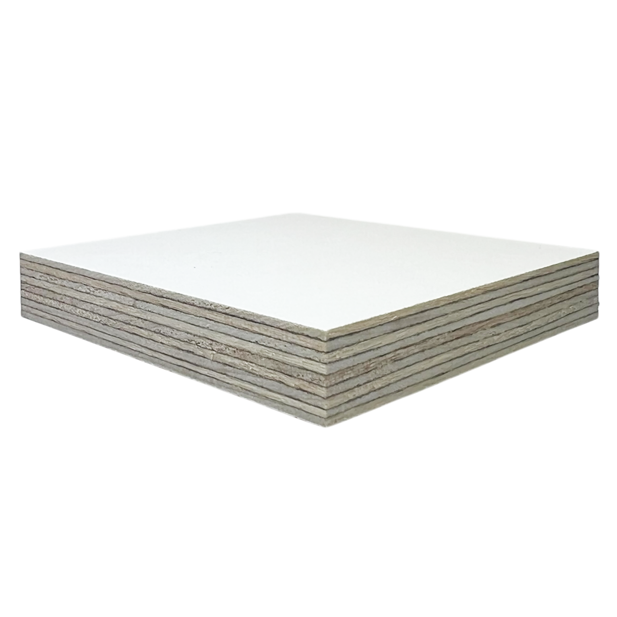 White Melamine Faced Baltic Birch Plywood - 1/2" - 3/4"