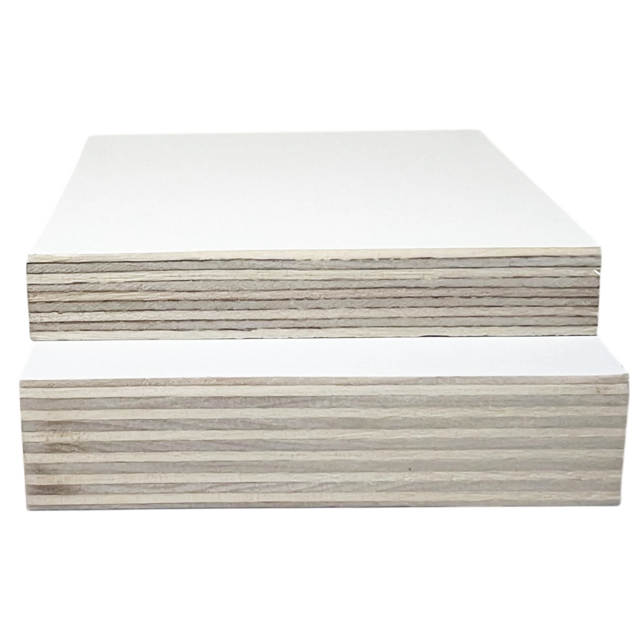 White Melamine Faced Baltic Birch Plywood - 1/2" - 3/4"