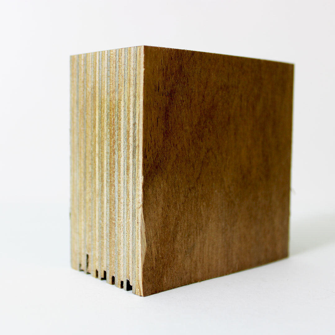 Yellow/Gray/Natural Laminated Birch Wood Blanks