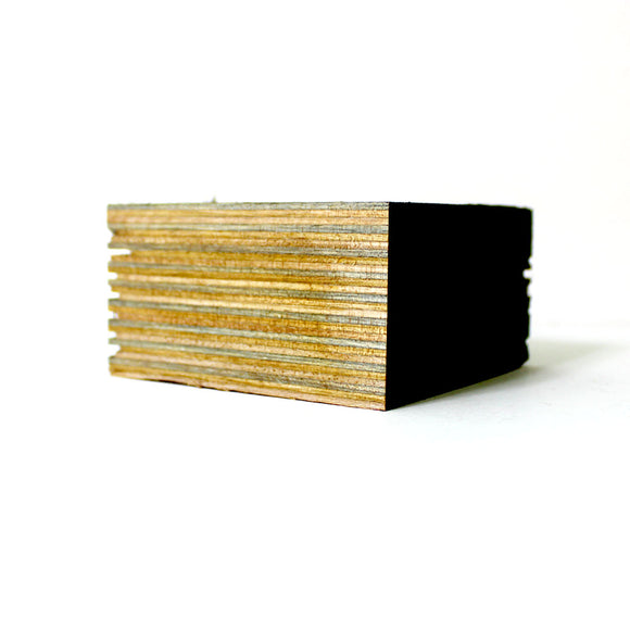 Yellow/Gray/Natural Laminated Birch Wood Blanks