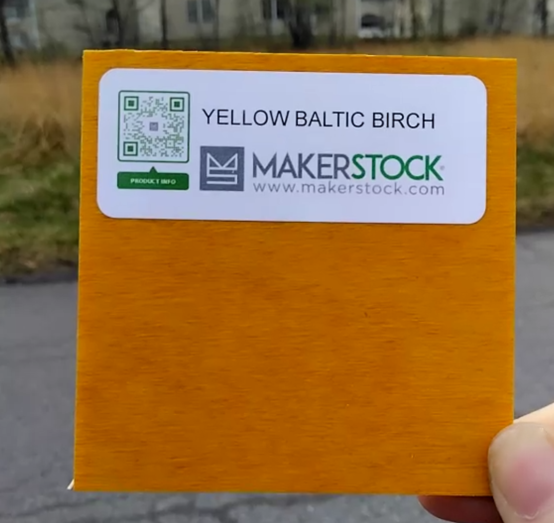 Yellow Baltic Birch Plywood (1/8" - 1/4")