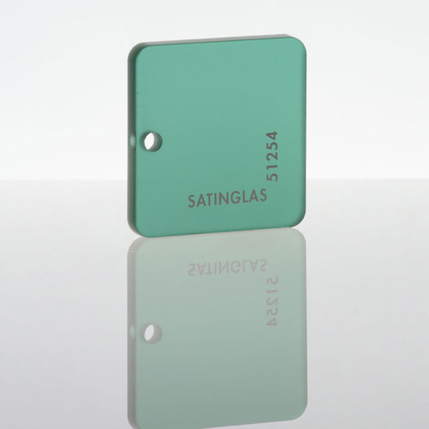 Acrylic (Frosted Matte Dark Green) - Frosted Two Sides (1/8")