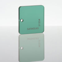 Acrylic (Frosted Matte Dark Green) - Frosted Two Sides (1/8")