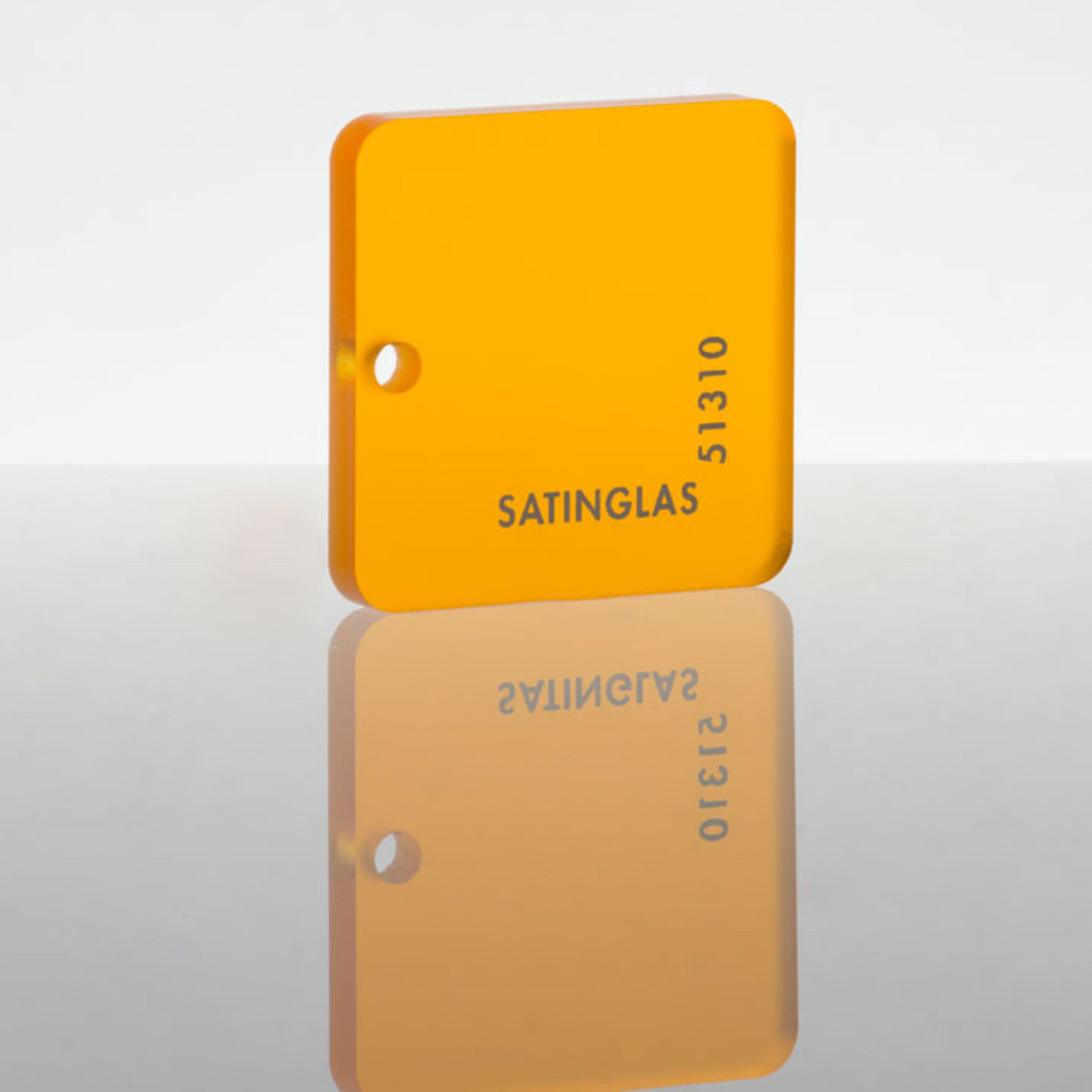 Acrylic (Frosted Orange) - Frosted Two Sides (1/8")