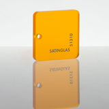 Acrylic (Frosted Orange) - Frosted Two Sides