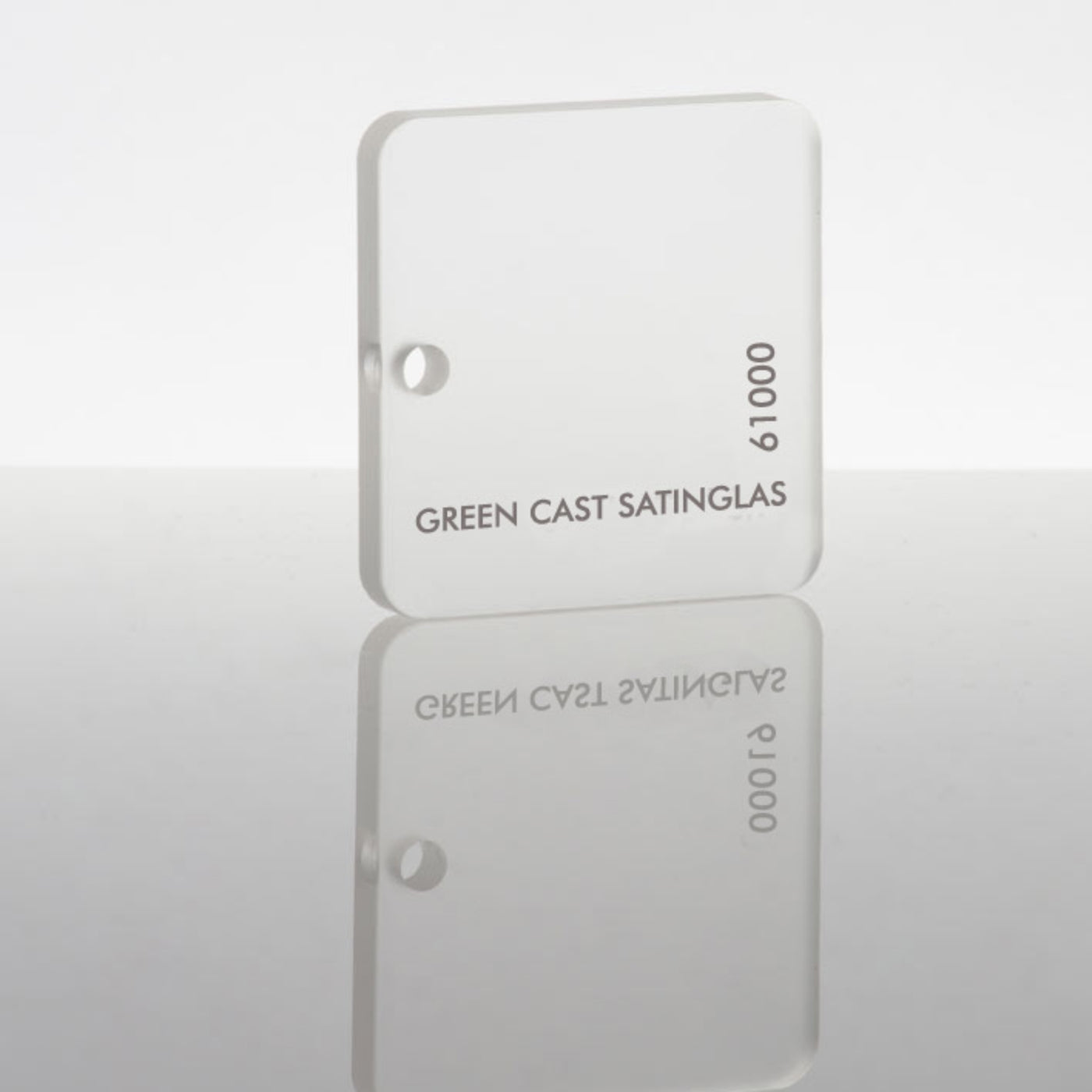 Recycled Acrylic (Frosted Clear) - Frosted Two Sides (1/8")