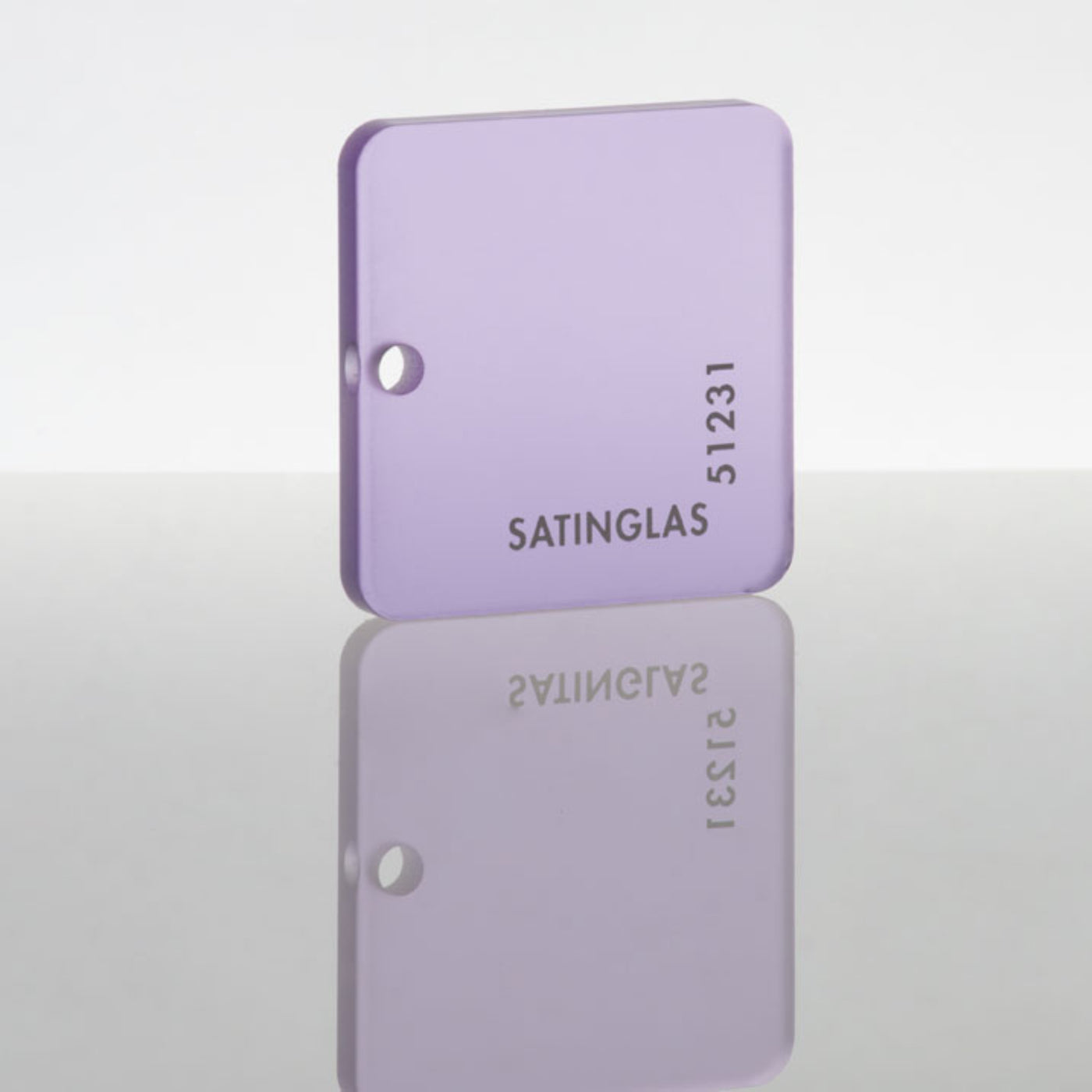 Acrylic (Frosted Lilac Purple) - Frosted Two Sides (1/8")
