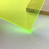 Fluorescent Green Acrylic