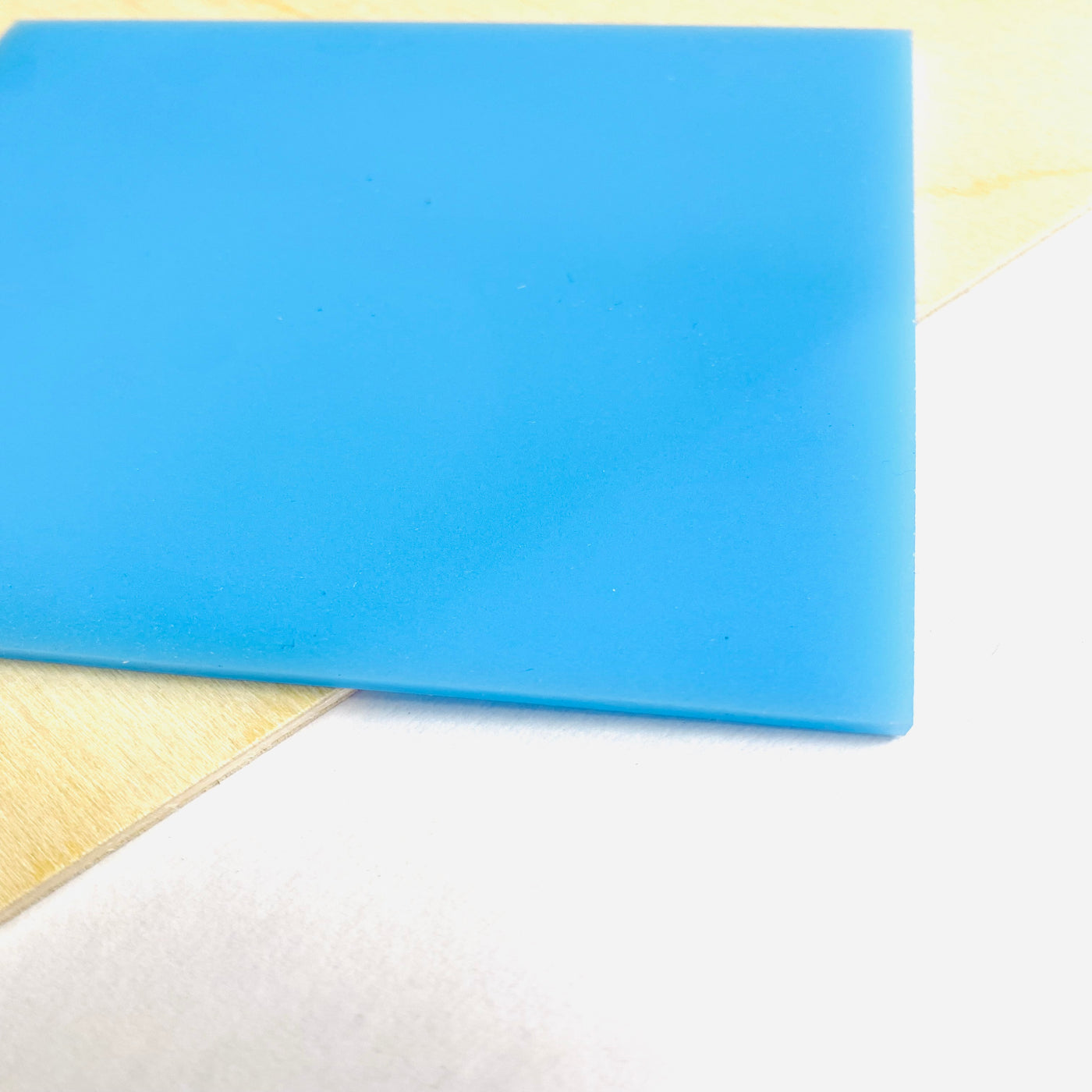 Acrylic (Neon Blue) - Matte One Side