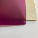 Acrylic (Frosted Night Violet) - Frosted Two Sides