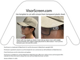 VisorScreen Face Shield (2-pack) - CAP NOT INCLUDED