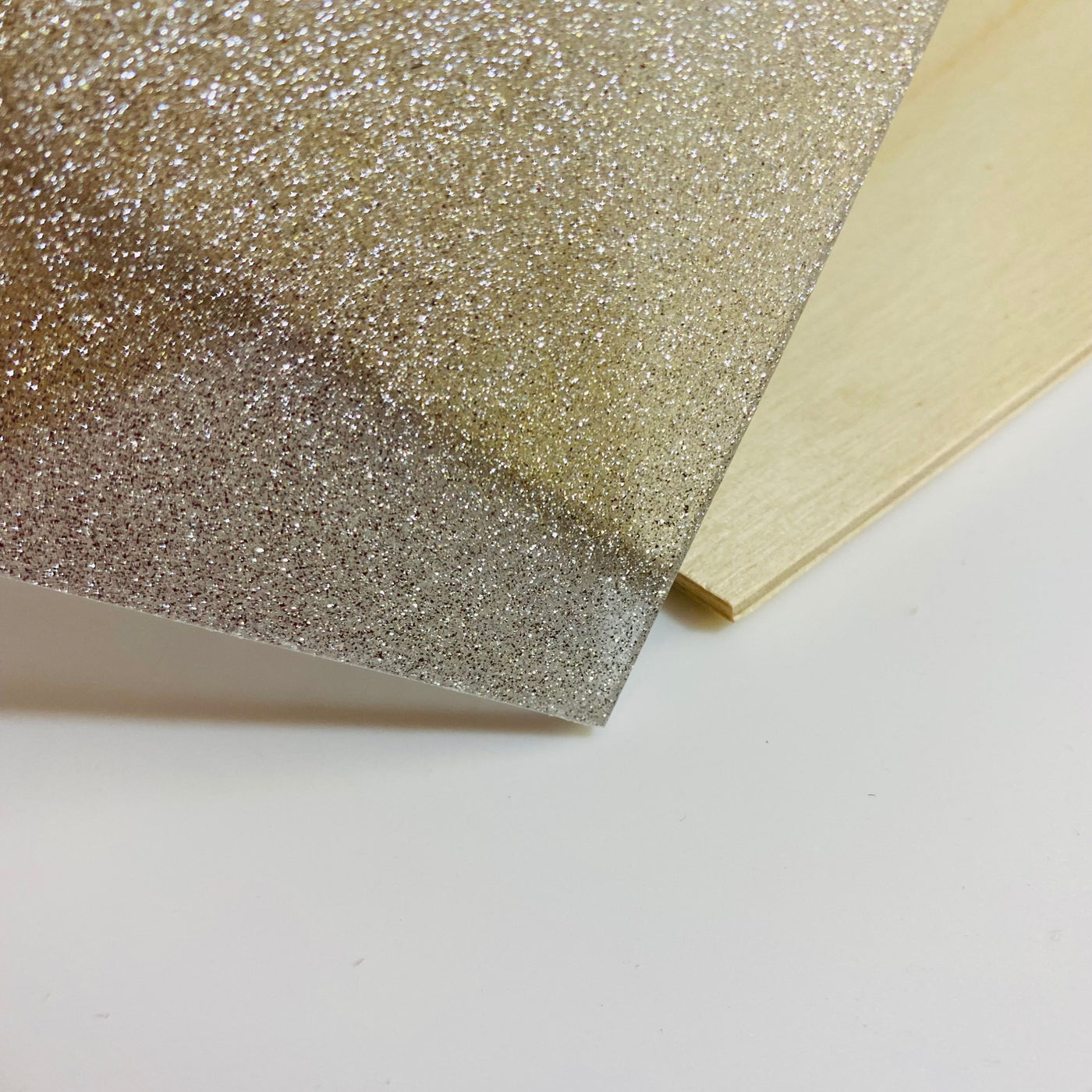 Acrylic (Silver Sparkle)