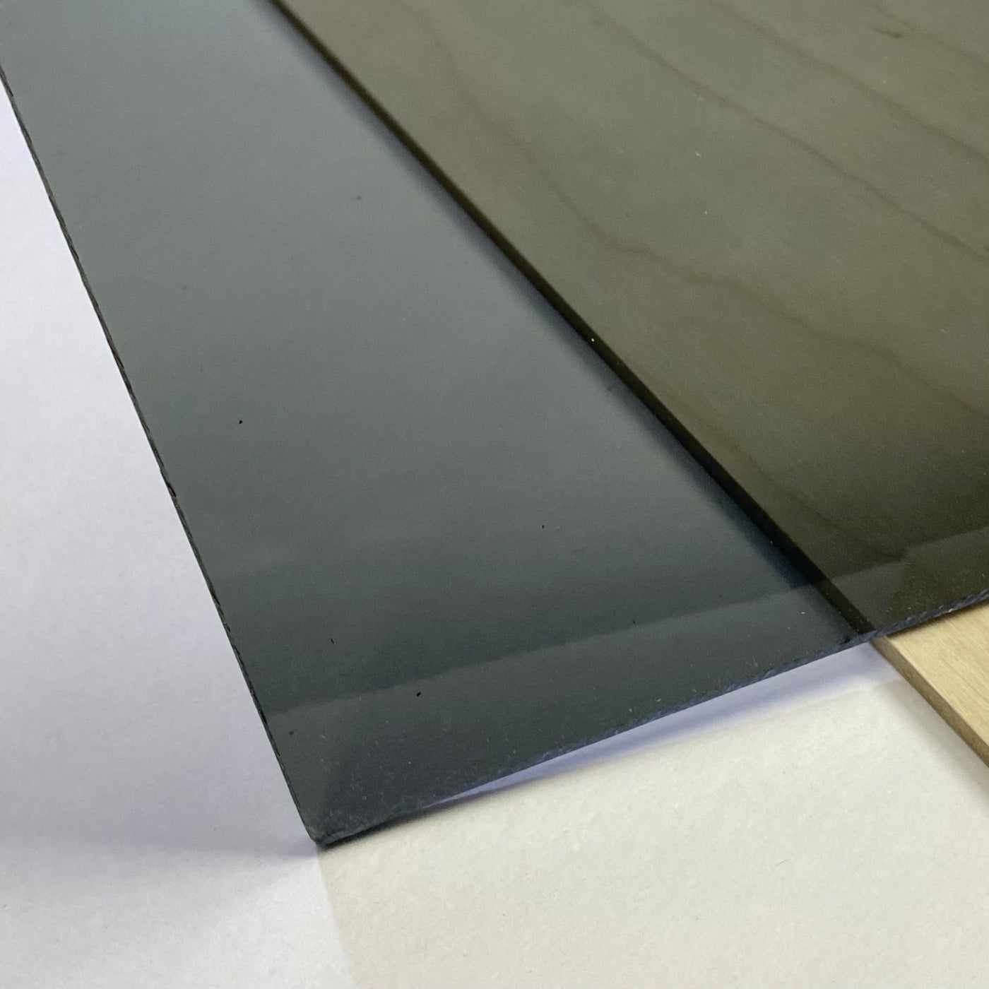 Smoky Gray Transparent Acrylic
