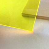 Fluorescent Yellow Acrylic