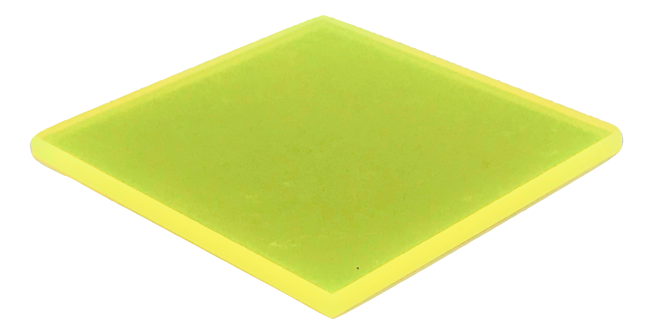 Yellow Fluorescent Acrylic