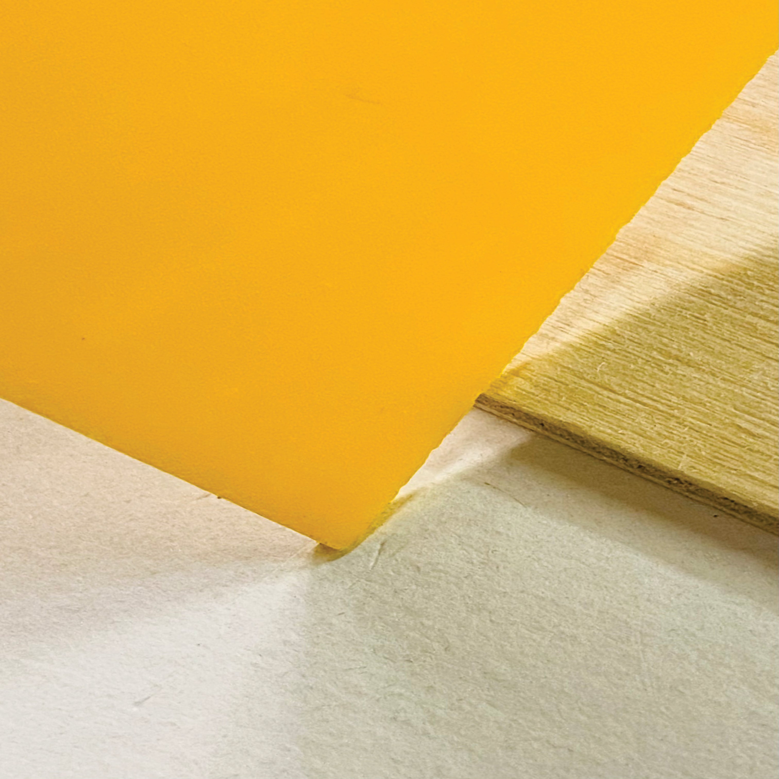 Goldenrod Yellow Nearly Opaque Acrylic